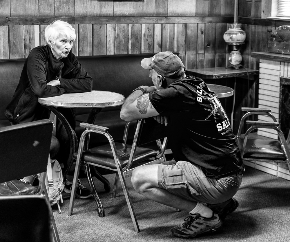 Blue Saloon Carseland Hotel Byron Robb