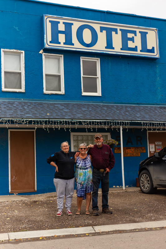 Blue Saloon Carseland Hotel Chris Doering